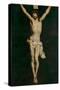 Alonso Cano (Attribution) / 'Christ Crucified', 17th century, Spanish School, Canvas, 220 cm x 1...-ALONSO CANO-Stretched Canvas