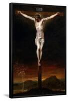 Alonso Cano / 'The Crucifixion', Middle 17th century, Spanish School, Oil on canvas, 130 cm x 96...-ALONSO CANO-Framed Poster