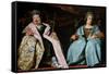 Alonso Cano / 'Two Spanish Kings', ca. 1641, Spanish School, Oil on canvas, 165 cm x 227 cm, P0...-ALONSO CANO-Framed Stretched Canvas