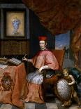 Portrait of Cardinal Juan Everardo Nithard, 1674-Alonso Del Arco-Stretched Canvas