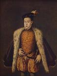Portrait of Hernan Cortes-Alonso Sanchez Coello-Giclee Print