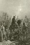 Hannibal and His Army Crossing the Alps, 218 BC-Alonzo Chappel-Giclee Print