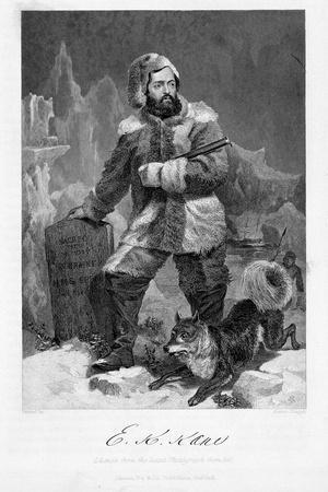 Elisha Kent Kane (1820-185), American Naval Surgeon and Arctic Explorer in Arctic Dress, 1862