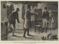 On Eviction Duty in Ireland, Sketches in Galway with the Military and Police Forces-Aloysius O'Kelly-Giclee Print