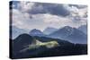 Alp in the Carnic Alps-Simone Wunderlich-Stretched Canvas