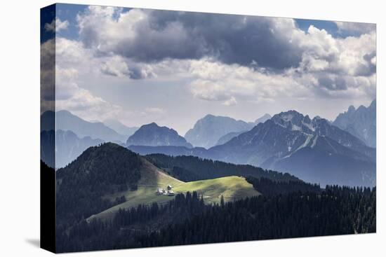 Alp in the Carnic Alps-Simone Wunderlich-Stretched Canvas