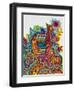 Alpaca From Mexico-Oxana Zaika-Framed Premium Giclee Print