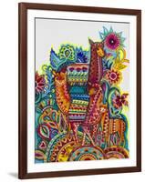 Alpaca From Mexico-Oxana Zaika-Framed Giclee Print