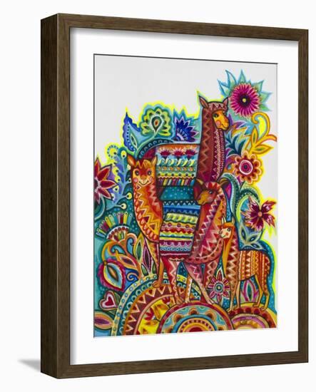 Alpaca From Mexico-Oxana Zaika-Framed Giclee Print