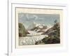 Alpen Glacier-null-Framed Giclee Print
