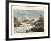 Alpen Glacier-null-Framed Giclee Print