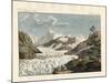 Alpen Glacier-null-Mounted Giclee Print