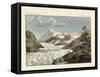 Alpen Glacier-null-Framed Stretched Canvas