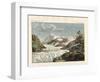 Alpen Glacier-null-Framed Giclee Print