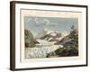 Alpen Glacier-null-Framed Giclee Print