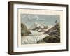 Alpen Glacier-null-Framed Giclee Print