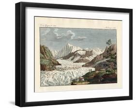 Alpen Glacier-null-Framed Giclee Print