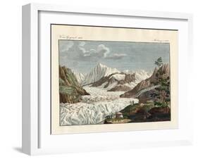 Alpen Glacier-null-Framed Giclee Print