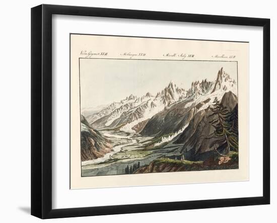 Alpen Glacier-null-Framed Giclee Print