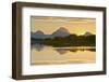 Alpenglow At Sunset, Oxbow, Grand Teton National Park, Wyoming, USA-Michel Hersen-Framed Photographic Print