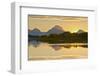 Alpenglow At Sunset, Oxbow, Grand Teton National Park, Wyoming, USA-Michel Hersen-Framed Photographic Print