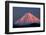 Alpenglow on Mt. Ngauruhoe at dawn, Tongariro NP, Central Plateau, N Island, New Zealand-David Wall-Framed Photographic Print