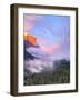 Alpenglow, Sunset Colors the Top of El Capitan, Yosemite, California, USA-Tom Norring-Framed Photographic Print