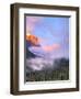 Alpenglow, Sunset Colors the Top of El Capitan, Yosemite, California, USA-Tom Norring-Framed Photographic Print