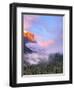 Alpenglow, Sunset Colors the Top of El Capitan, Yosemite, California, USA-Tom Norring-Framed Photographic Print