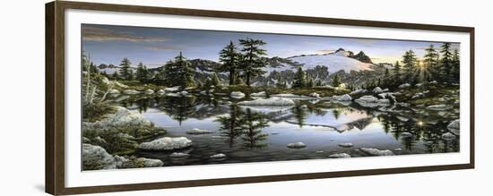 Alpenglow-Jeff Tift-Framed Giclee Print