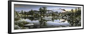 Alpenglow-Jeff Tift-Framed Giclee Print