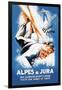 Alpes and Jura-Eric De Coulon-Framed Art Print