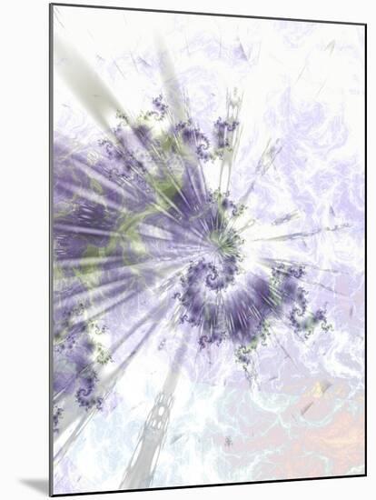 Alpha-Fractalicious-Mounted Giclee Print