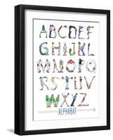 Alphabat-Doug Keith-Framed Art Print