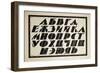 Alphabet, 1927-null-Framed Giclee Print