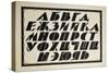 Alphabet, 1927-null-Stretched Canvas