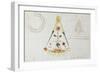 Alphabet and Masonic Symbols, Italy-null-Framed Giclee Print