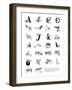 Alphabet Animals A-Z-Stacy Hsu-Framed Art Print