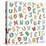 Alphabet Animals Letters-Elizabeth Caldwell-Stretched Canvas