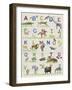 Alphabet Animals-Alicia Ludwig-Framed Art Print