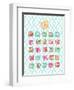 Alphabet Blocks-Bella Dos Santos-Framed Art Print