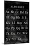 Alphabet Chart-Vision Studio-Mounted Art Print