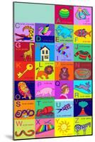 Alphabet for children, 2002-Jane Tattersfield-Mounted Giclee Print