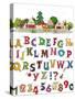 Alphabet HAPPY WORLD COLLECTION-IR Stone-Stretched Canvas