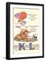 Alphabet, K and L-null-Framed Art Print