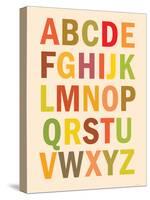 Alphabet (List) Art Poster Print-null-Stretched Canvas