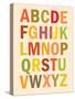 Alphabet (List) Art Poster Print-null-Stretched Canvas