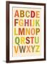 Alphabet (List)-null-Framed Art Print