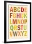 Alphabet (List)-null-Framed Art Print