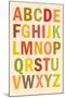 Alphabet (List)-null-Mounted Art Print